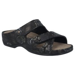 Berkemann JANNA (schwarz/Flora leder)