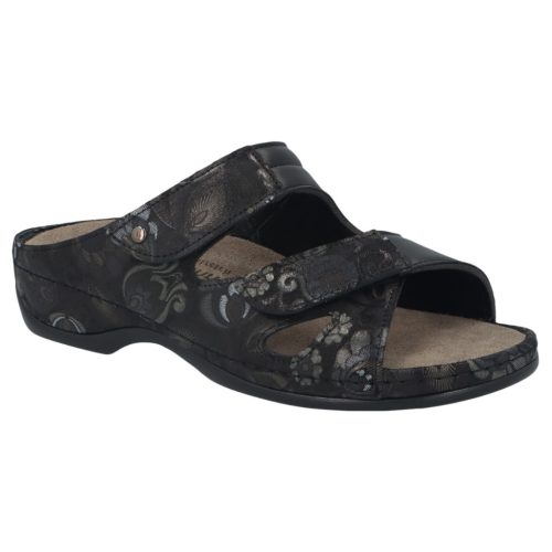 Berkemann Janna (schwarz/Flora leder)