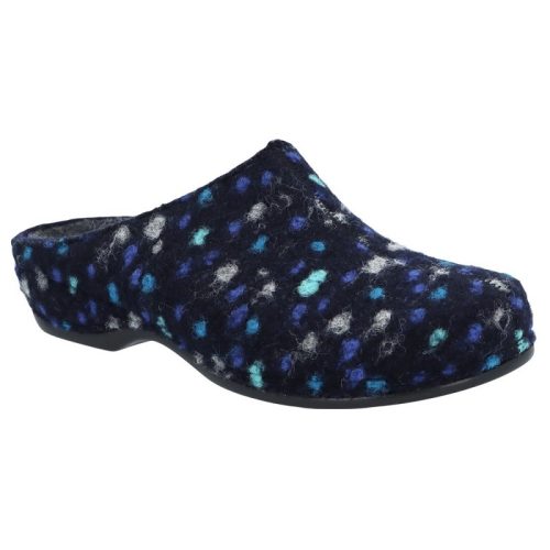 Berkemann Donata (blau/tiefblau/Tupfen Filz)