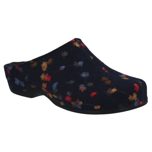 Berkemann DONATA (blau/Tupfen Filz)