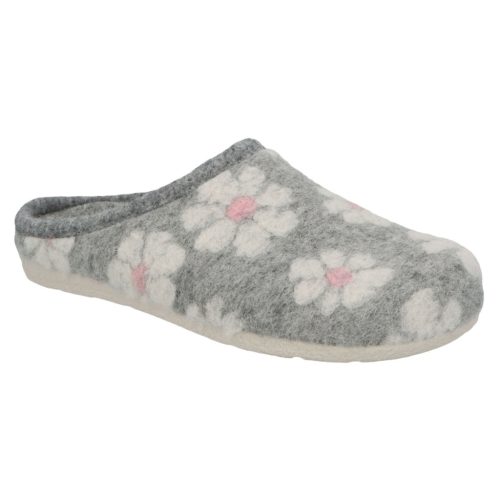 Berkemann Trixie (Hellgrau Floralfilz)