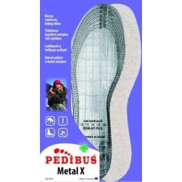 Pedibus Metal X talpbetét (méretre vágható)
