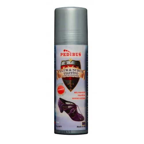 Pedibus Velúr nubuk tisztító 75ml