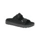 Caprice SUEDE black papucs