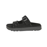 Caprice SUEDE black papucs