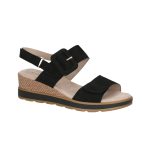 Caprice Naomi (black nubuck) szandál