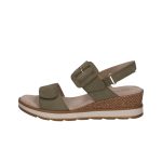 Caprice LIVI (olive nubuck) szandál