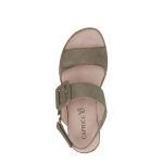 Caprice LIVI (olive nubuck) szandál