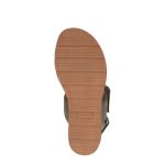 Caprice LIVI (olive nubuck) szandál