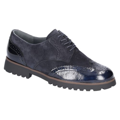 Waldläufer H-Elisa (Blue brogue)